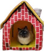 Opvouwbaar Huisdierhut Afneembaar Wasbaar Huisdier Tent New, Dieren en Toebehoren, Kattenmanden, Eu, Eu, Nieuw, Ophalen of Verzenden