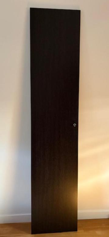Ikea deur pax kast 230x50 bruinzwart beschikbaar voor biedingen