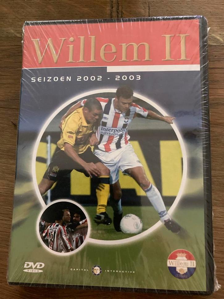 Willem II Seizoen 2002-2003 DVD - Nieuw!, Cd's en Dvd's, Dvd's | Sport en Fitness, Nieuw in verpakking, Speelfilm, Voetbal, Alle leeftijden
