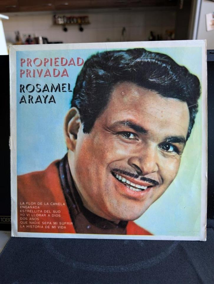 Rosamel Araya - Propiedad Privada 10", Cd's en Dvd's, Vinyl | Latin en Salsa, Gebruikt, 10 inch, Ophalen of Verzenden