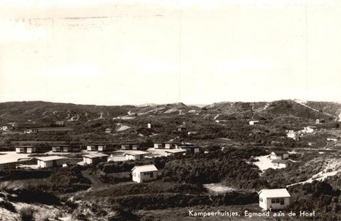 Kampeerhuisjes Egmond aan de Hoef (1961) 128862, Verzamelen, Ansichtkaarten | Nederland, Gelopen, Noord-Holland, 1960 tot 1980