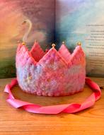 SALE Waldorf vilten verjaardagskroon wol en vilt, Verzenden, Zo goed als nieuw, Figuurtje(s), Wolvilt