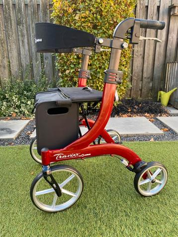 Travixx Deluxe S - Medipoint rollator +tas+rugband beschikbaar voor biedingen