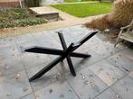 Zwart stalen tafelpoot, Huis en Inrichting, Ophalen, Tafelpoot, Minder dan 50 cm, 50 tot 100 cm
