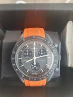 Omega swatch moonswatch mission to mercury incl. 2 bandjes, Sieraden, Tassen en Uiterlijk, Horloges | Heren, Kunststof, Polshorloge