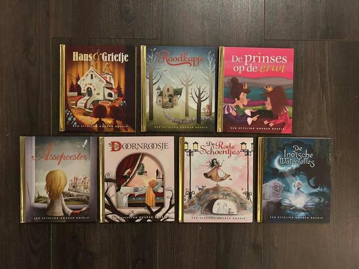 Efteling Gouden Boekjes, Boeken, Kinderboeken | Kleuters, Zo goed als nieuw, Fictie algemeen, Gouden boekje, Voorleesboek, Ophalen of Verzenden