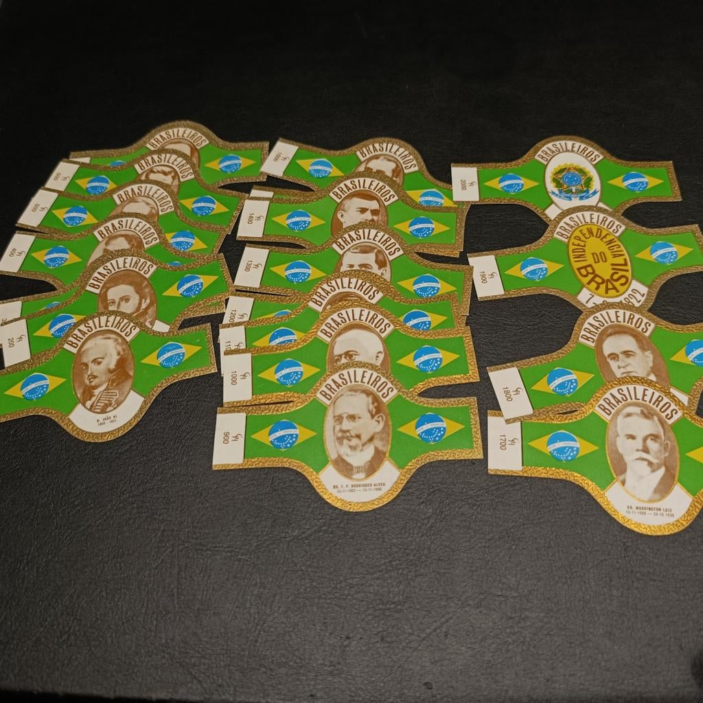 Collectie Sigarenbandjes Brasileiros, Ophalen of Verzenden, Gebruikt