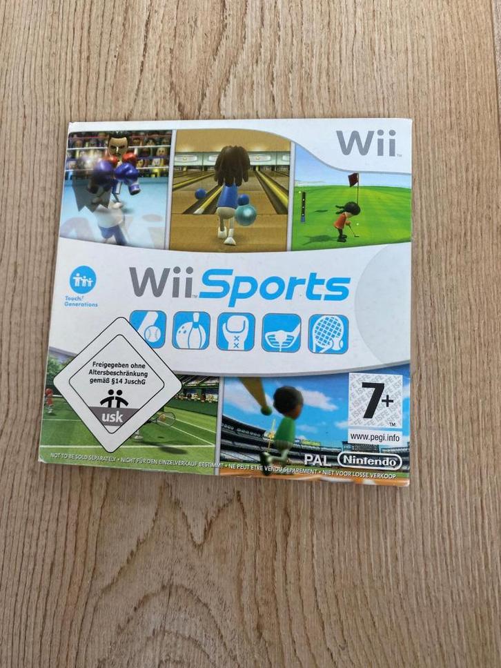 Nintendo WII sports, Spelcomputers en Games, Games | Nintendo Wii, Zo goed als nieuw, Sport, 3 spelers of meer, Vanaf 3 jaar, Ophalen of Verzenden