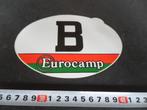 sticker Bumpersticker B  België  EUROCAMP, Ophalen, Zo goed als nieuw