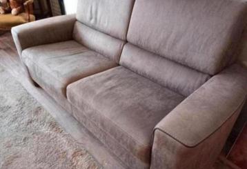 Goossens alcantara bank 2.5 zit 2.00/ 55/45 in GELDROP 