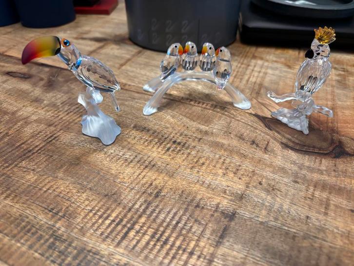 Swarovski Kristallen Vogel Collectie, Verzamelen, Swarovski, Zo goed als nieuw, Figuurtje, Ophalen of Verzenden