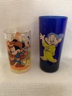 Disney Beker Glas Mickey Mouse Minnie en De 7 Dwergen Nieuw, Huis en Inrichting, Keuken | Servies, Glas of Glazen, Nieuw, Ophalen of Verzenden