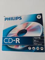 Philips CD-R CR7D5NJ10/00, Computers en Software, Beschrijfbare discs, Nieuw, Philips, Ophalen