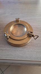 Koperen patrijspoort / asbakje, Antiek en Kunst, Ophalen of Verzenden