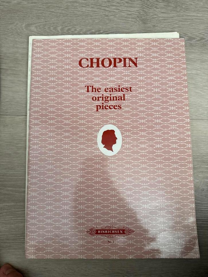 Chopin: The Easiest Original Pieces, Muziek en Instrumenten, Bladmuziek, Zo goed als nieuw, Artiest of Componist, Klassiek, Piano