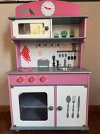 Houten speelkeukentje gebruikt, Kinderen en Baby's, Speelgoed | Speelkeukens, Ophalen, Gebruikt, Hout, Speelkeuken