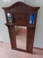 Artdeco Eikenhouten spiegel. 20/30er jaren., Antiek en Kunst, Antiek | Spiegels, Ophalen, Rechthoekig