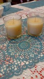 Kaars in glas 2 stuks 1 euro, Huis en Inrichting, Ophalen, Overige materialen, Minder dan 25 cm