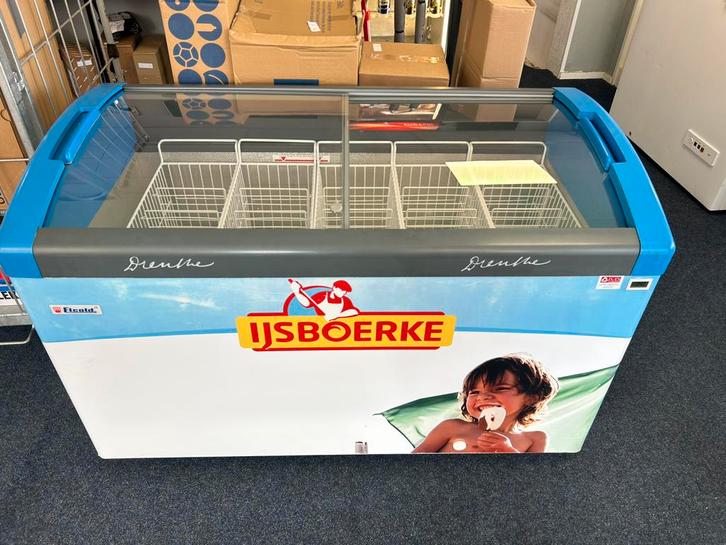 Elcold ijsvriezer focus 131 incl Garantie&bezorgen, Witgoed en Apparatuur, Vriezers en Diepvrieskisten, Zo goed als nieuw, Vrijstaand