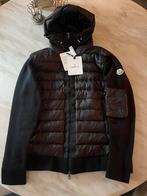 Moncler Padded Zip-Up Cardigan, Moncler, Maat 48/50 (M), Zwart, Ophalen of Verzenden
