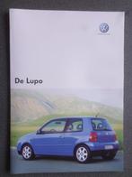 Volkswagen VW Lupo Brochure, Verzenden, Zo goed als nieuw, Volkswagen