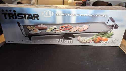 Bakplaat Tristar BP-2987 70 cm, Witgoed en Apparatuur, Grillplaten, Zo goed als nieuw, Tafelgrill, Ophalen of Verzenden