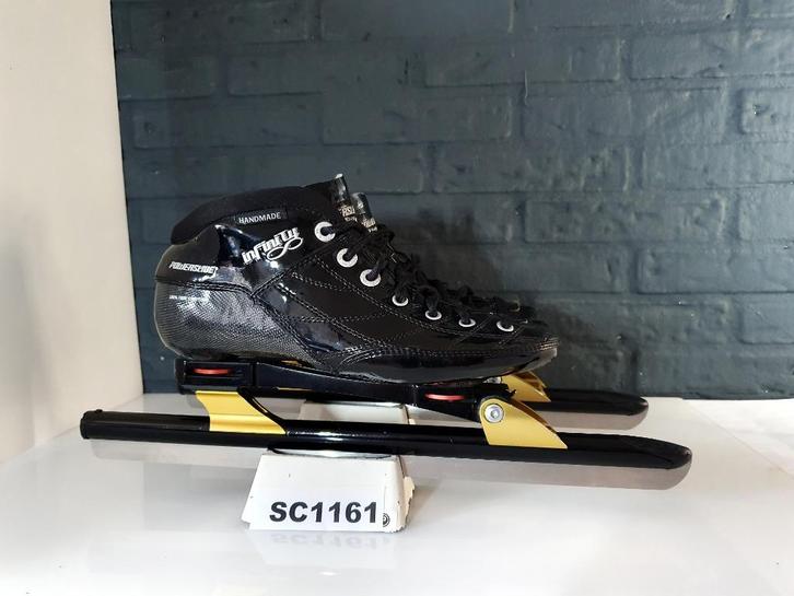 Powerslide Infinity V8 Klap Schaats Klapschaatsen Maat 40, Sport en Fitness, Schaatsen, Zo goed als nieuw, Noren, Raps, Klapschaats