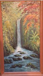 Prachtige schilderij uit indonesie., Ophalen