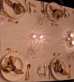 Verguld Bestek 12 Persoons in Houten Koffers, Ophalen of Verzenden