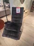 Relax Fauteuil Hogan van €2159,- nu €999,-, Ophalen, Nieuw, Stof, Eén