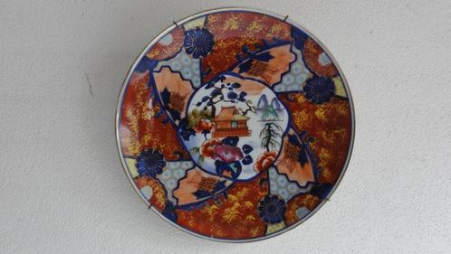 Twee oude porseleinen wandborden Petrus Regout en Chinees, Antiek en Kunst, Antiek | Wandborden en Tegels, Ophalen of Verzenden