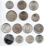 Kleine collectie zilveren munten : Europa/wereld : zie scans, Verzenden, Overige landen, Setje, Zilver