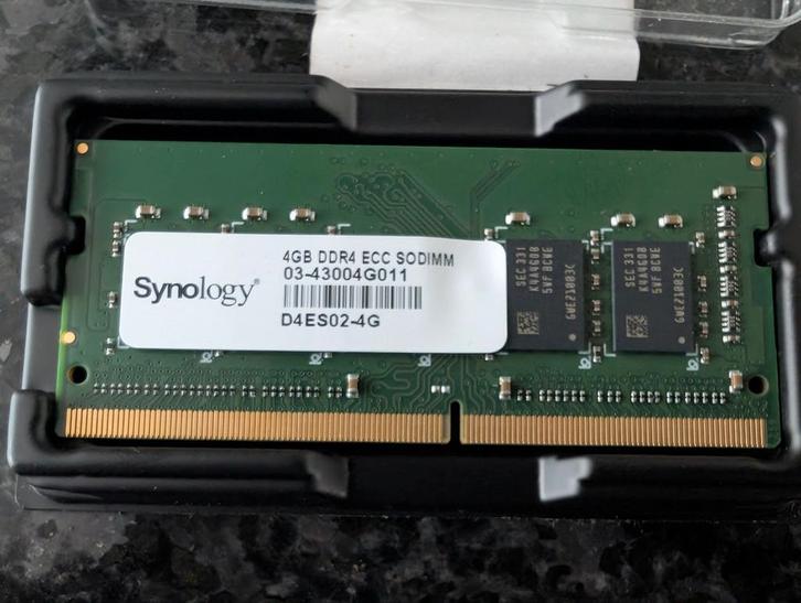 Synology 4GB DDR4 ECC SODIMM Geheugenmodule, Computers en Software, RAM geheugen, Nieuw, Laptop, DDR4, Ophalen of Verzenden