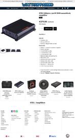 STEG QM500.1 500W RMS monoblok versterker, Auto diversen, Autospeakers, Hifi-Focus, Aalsmeerderweg 173 1432 CL, Aalsmeer, Nieuw