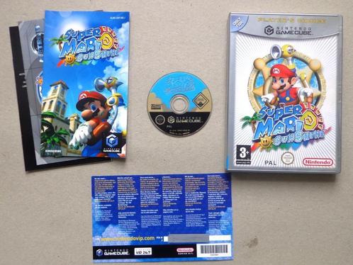 Super Mario Sunshine + VIP voor de Nintendo GameCube, Spelcomputers en Games, Games | Nintendo GameCube, Zo goed als nieuw, Ophalen of Verzenden