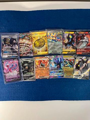 Pokémon lot - English hits - full arts, Ex, V, GX, Gold card beschikbaar voor biedingen