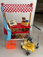 Winkeltje met accessoires, Kinderen en Baby's, Speelgoed | Houten speelgoed, Ophalen, Gebruikt, Meubelstuk of Keukentje