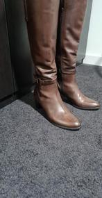 Leren dameslaarzen, maat 42,5 kleur bruin, Ophalen of Verzenden, Nieuw, Bruin, Hoge laarzen