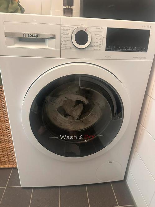 Bosch Serie 4 Was-Droogcombinatie– Zo goed als nieuw, Witgoed en Apparatuur, Wasmachines, Zo goed als nieuw, Minder dan 85 cm