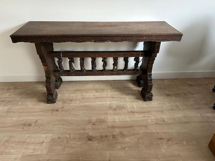 Antieke Chinese sidetable - eind 19de eeuw, Antiek en Kunst, Antiek | Meubels | Tafels, Ophalen