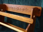 Vintage / retro houten keukenrolhouder / keukenrekje, Ophalen