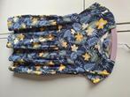Jurkje Name it, blauw/geel, maat 116, Meisje, Ophalen of Verzenden, Zo goed als nieuw, Jurk of Rok