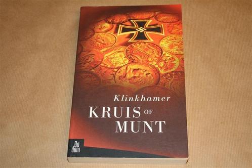 Kruis of munt. Klinkhamer., Boeken, Romans, Zo goed als nieuw, Nederland, Ophalen of Verzenden