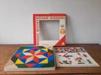 Vintage Tofa houten mozaïek 40 stukjes in originele doos, Ophalen of Verzenden, Zo goed als nieuw, Overige typen
