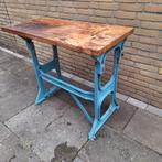 Oude Industriële Werktafel, Doe-het-zelf en Verbouw, Werkbanken, Ophalen, Gebruikt, 70 tot 120 cm