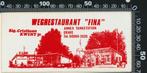 Sticker: Wegrestaurant Fina - Grave, Ophalen of Verzenden