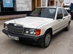 Mercedes 190D, oldtimer, 224.000 km, apk ok, 1e eigenaar, Auto's, Oldtimers, Zwart, Wit, Mercedes-Benz, Bedrijf