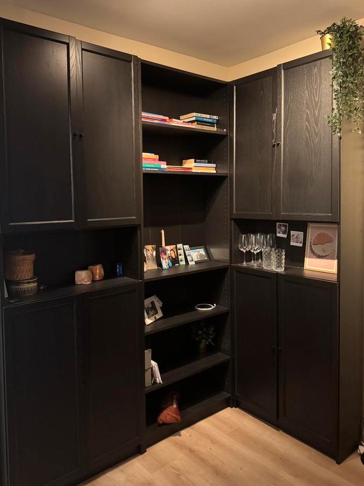 3 IKEA BILLY/OXBERG KASTEN - OPHALEN 28-1 - €200, Huis en Inrichting, Kasten | Boekenkasten, Zo goed als nieuw, 50 tot 100 cm