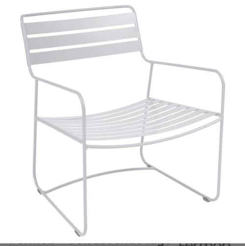 Fermob lage fauteuil wit marshmallow nieuw!, Tuin en Terras, Tuinstoelen, Nieuw, Ophalen of Verzenden