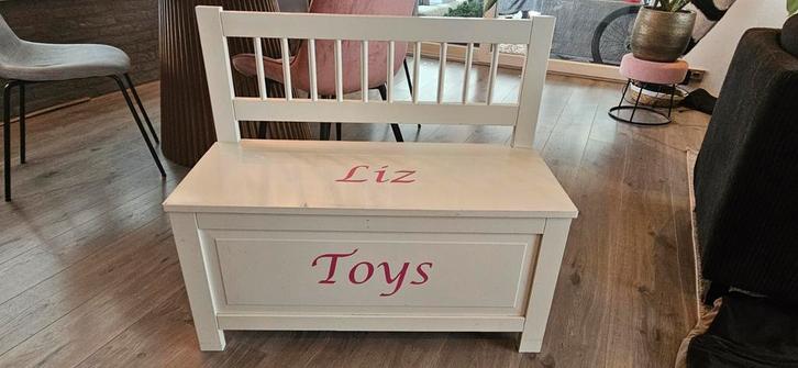 Klepbankje kinder/hal/speel. STEVIGE KWALITEIT, Huis en Inrichting, Banken | Voetenbanken en Poefen, Gebruikt, Ophalen